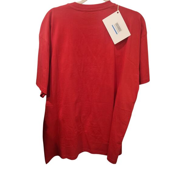 Moschino Couture Oversized red teddy bear t-shirt size large - Picture 3 of 5